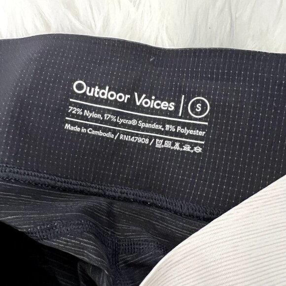 Outdoor Voices Small TechSweat 7/8 Zoom Leggings Athletic Color Block Sporty - Picture 6 of 9